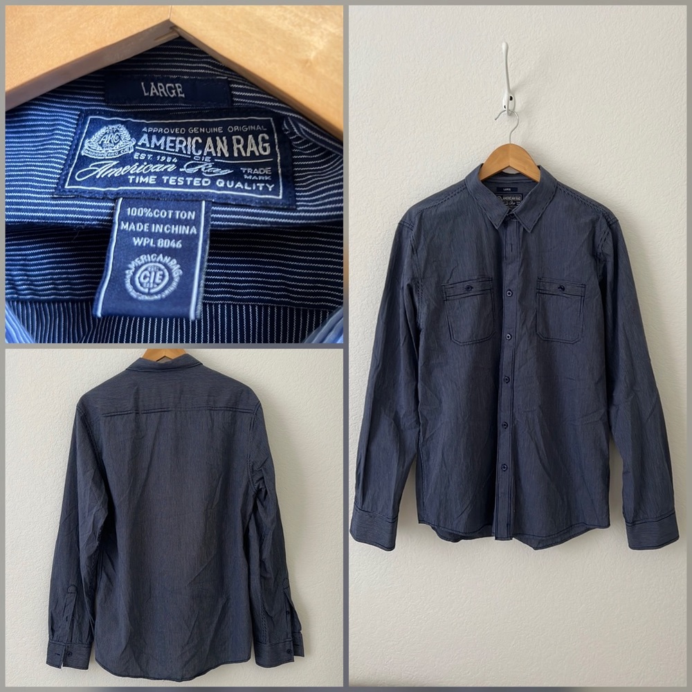 America Rag long sleeve shirt for men's